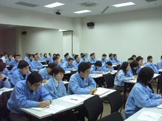 能率（中国）集团公司2009年环境认证工作动员大会2月16日上午在奉贤新厂区举行